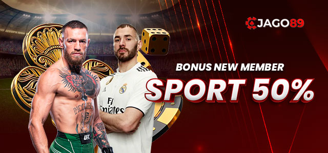 JAGO89 BONUS NEW MEMBER SPORTS 50%