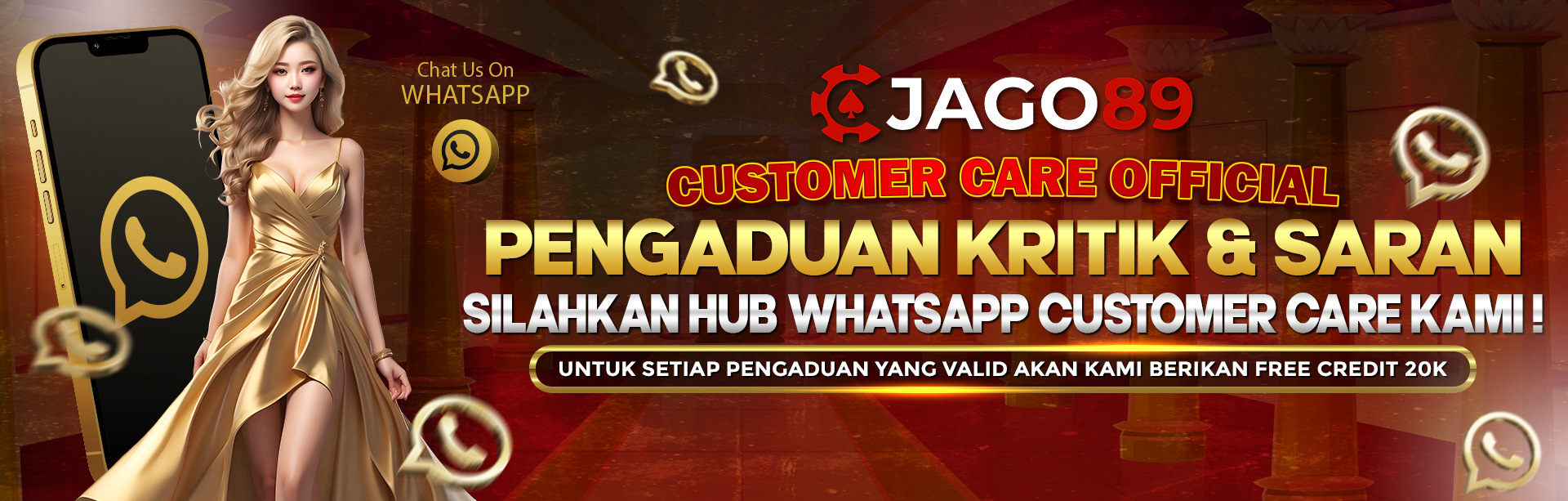 CUSTOMER CARE JAGO89