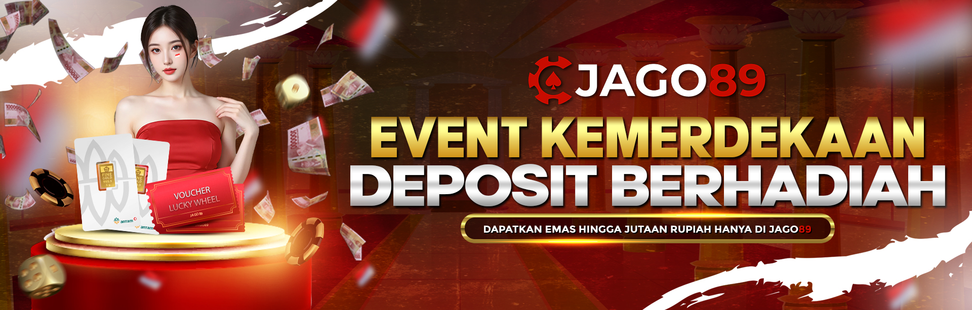 Gebyar Kemerdekaan JAGO89, Bonus Deposit Tiada Tanding
