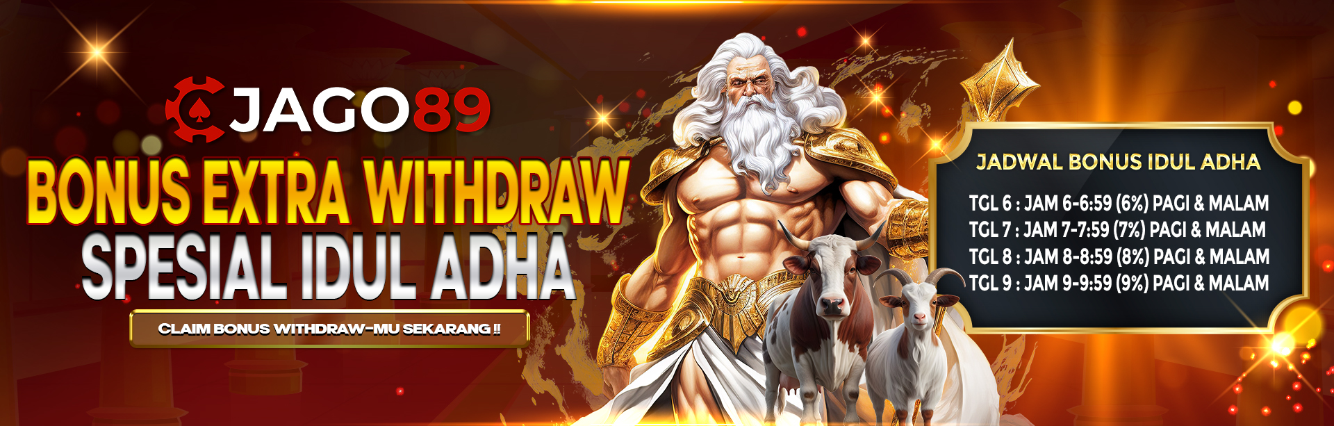 IDUL ADHA EXTRA BONUS