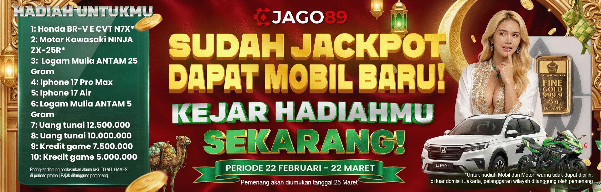 BONUS PANJAT TURNOVER