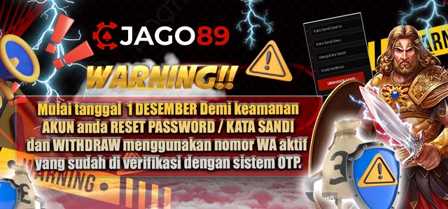 WARNING JAGO89